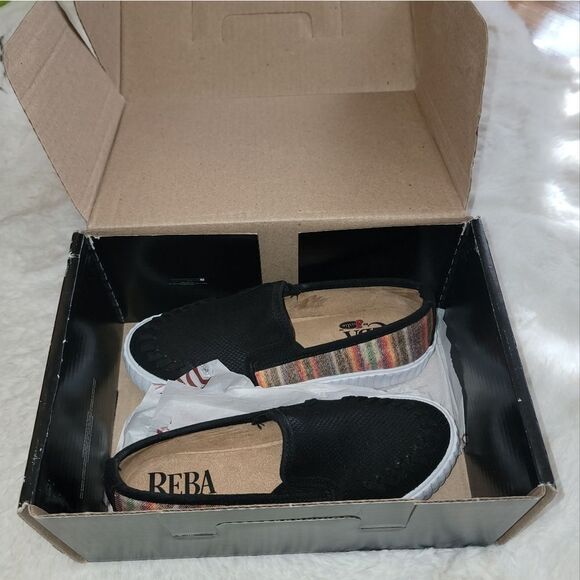 Reba By Justin Helen Serape Print Alice Platform Shoes w/ Box Size 7 - Picture 12 of 12